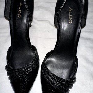 Aldo Black Classic Stilettos | Women’s Size 9M | Elegant Dress Heels New